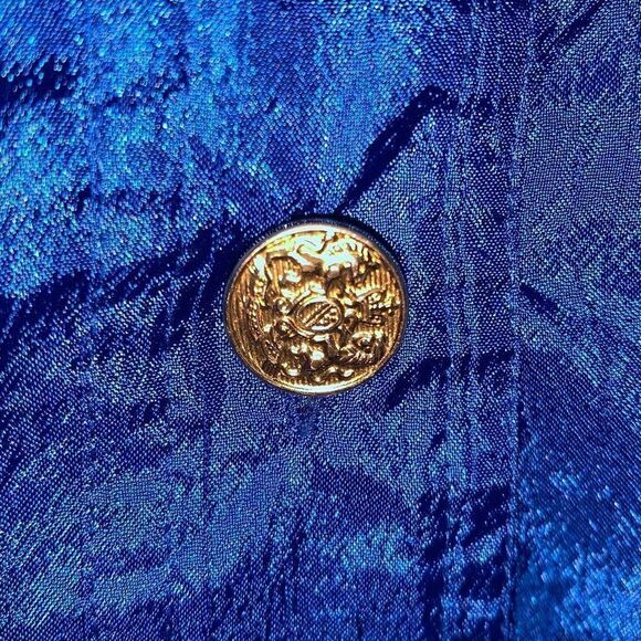 Vintage 80s Worthington Essentials Blouse with Shoulder Pads / Size 14M - Picture 5 of 11